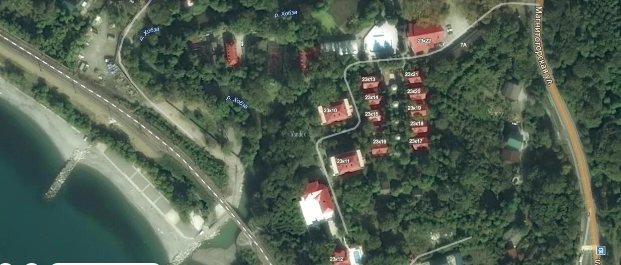Карта нижней хобзы