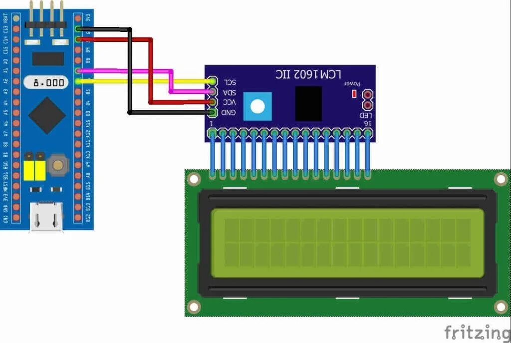 Подключить дисплей 1602. Lcd 1602 stm32. arduino pro mini lcd 1602. lcd дисплей 1602 ардуино. lcd 1602 i2c питание.