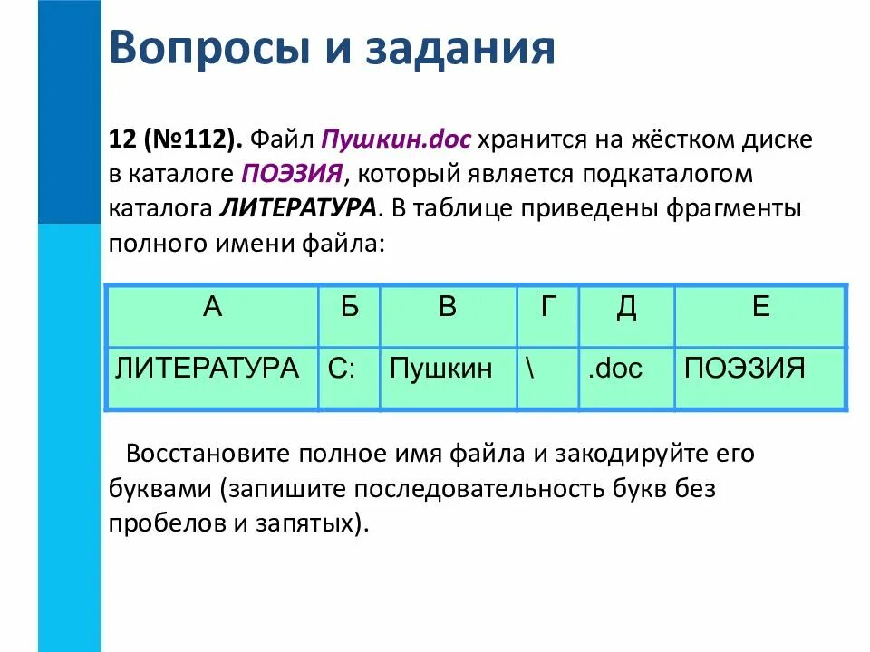 А файлов ю