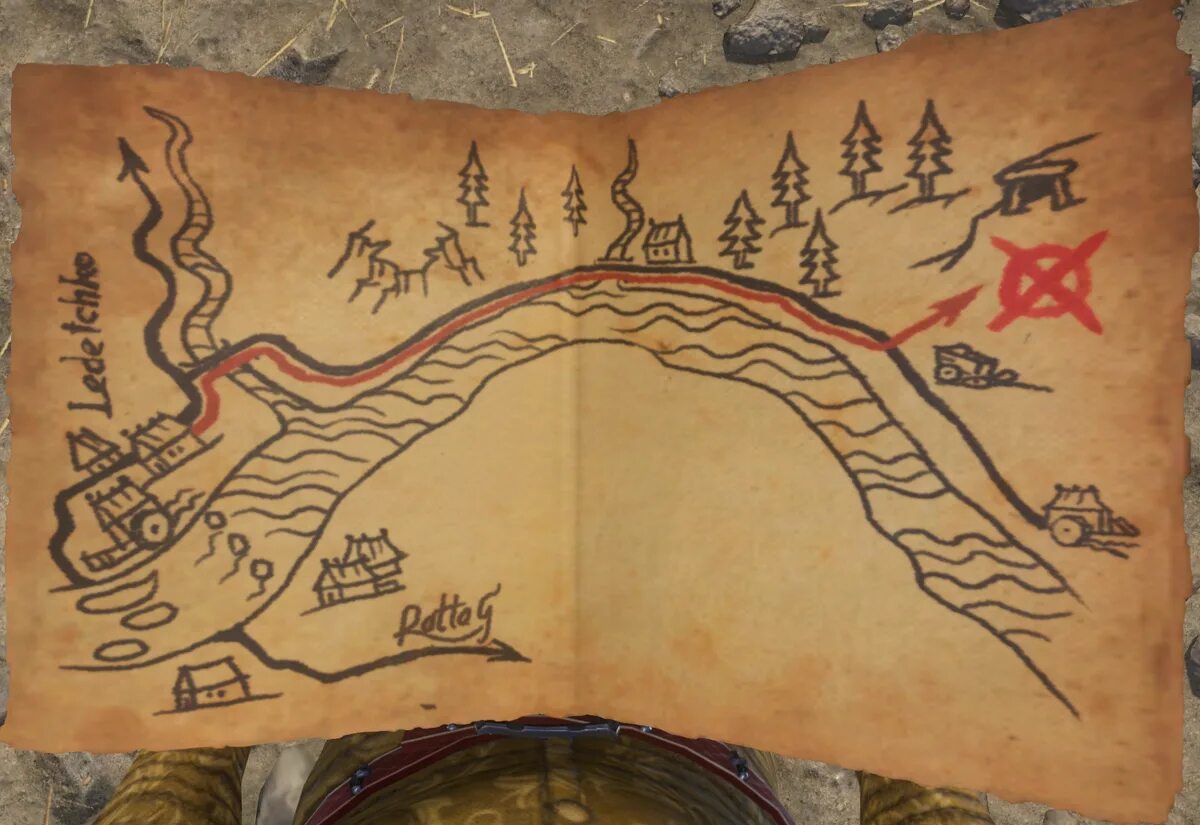 Восстановленная карта сокровищ. Kingdom come deliverance карта сокровищ. карта сокровищ 4 кингдом кам. kingdom come deliverance карта сокровищ 4. карта сокровищ кингдом кам деливеранс.
