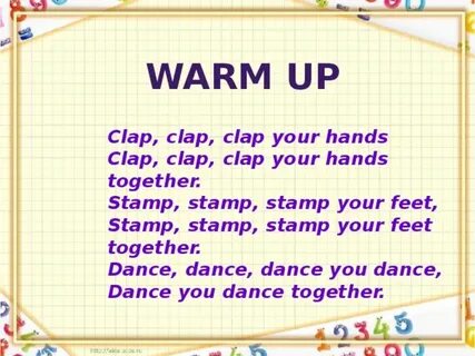 Grade warm up