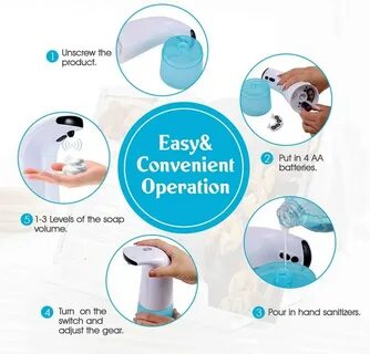 Automatic soap dispenser инструкция на русском