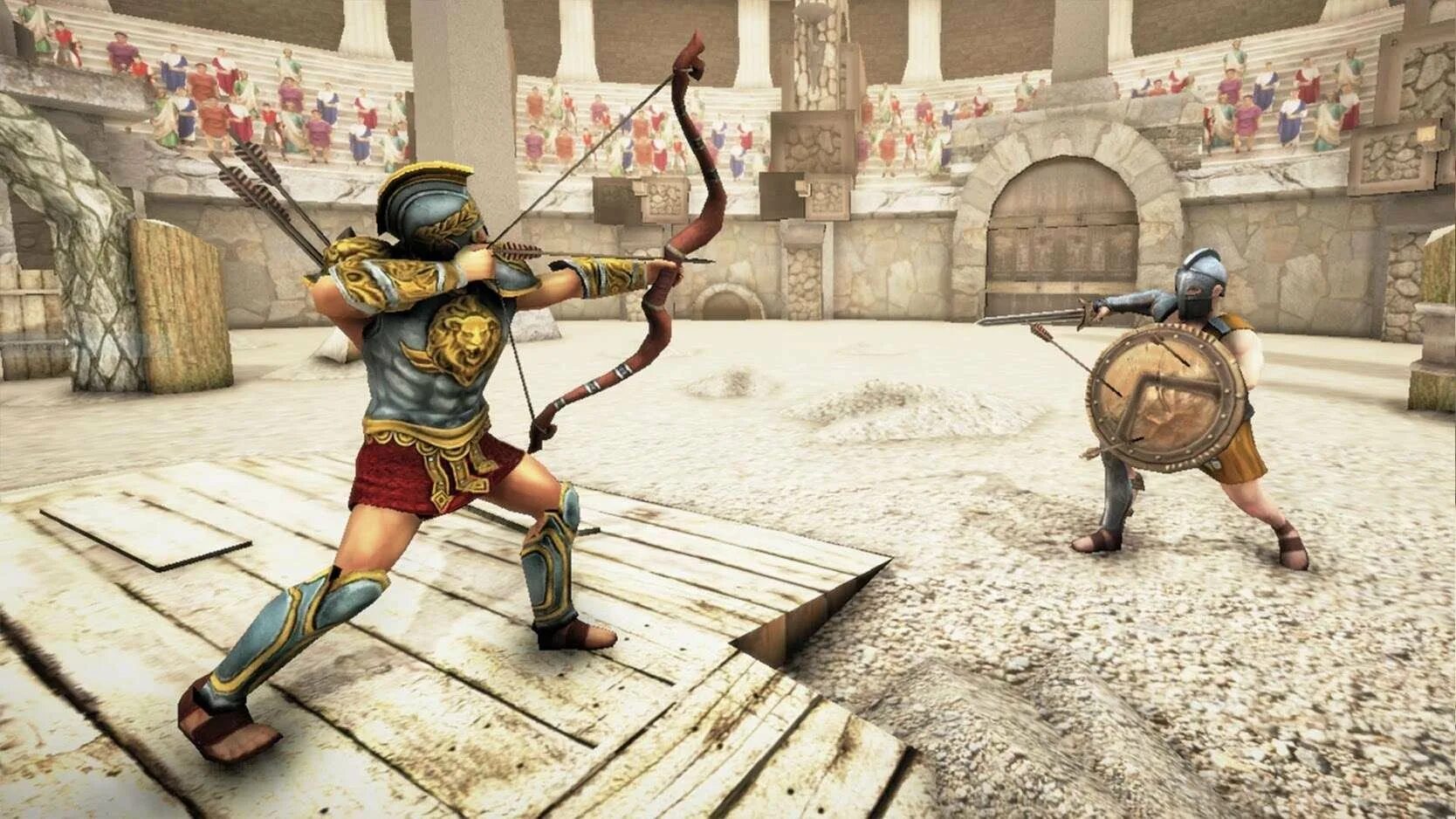 Gladiator arena idle