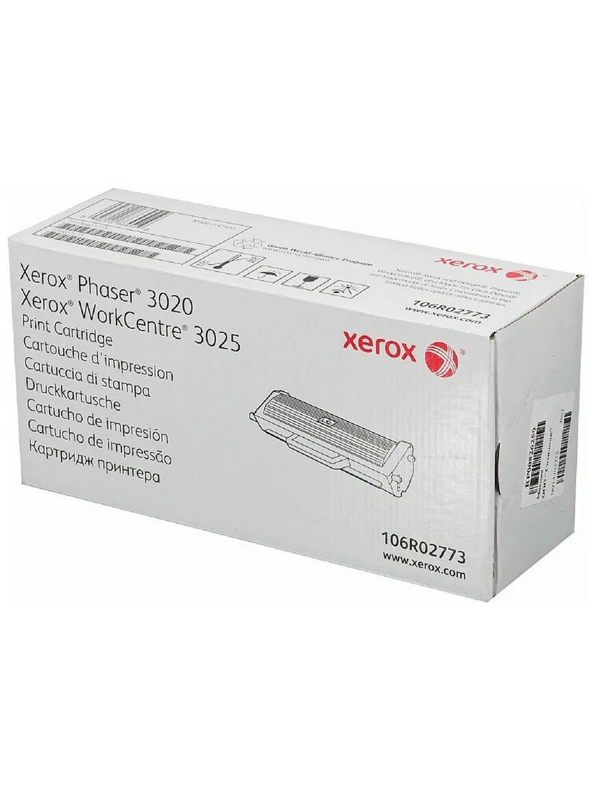 Тонер-картридж Xerox 106r02773. Xerox WC 3025 картридж. Картридж для принтера Xerox Phaser 3020. Xerox 106r03746.