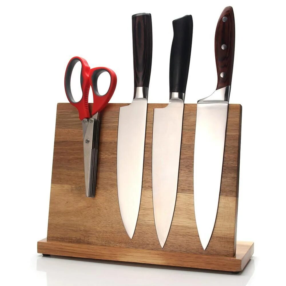 Деревянные кухонные ножи. Подставка для ножей Ofenbach nb100203 Knife Block. Подставка магнитная Knife Blocks. Подставка для ножей Knife Holder. Подставка для ножей Supremo магнитная.