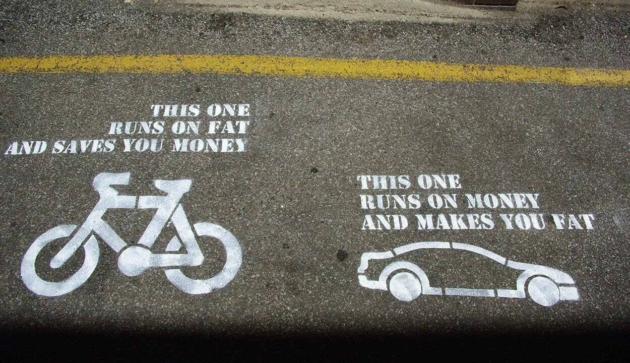 Bicycles are than cars