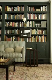 Книжные шкафы в интерьере
