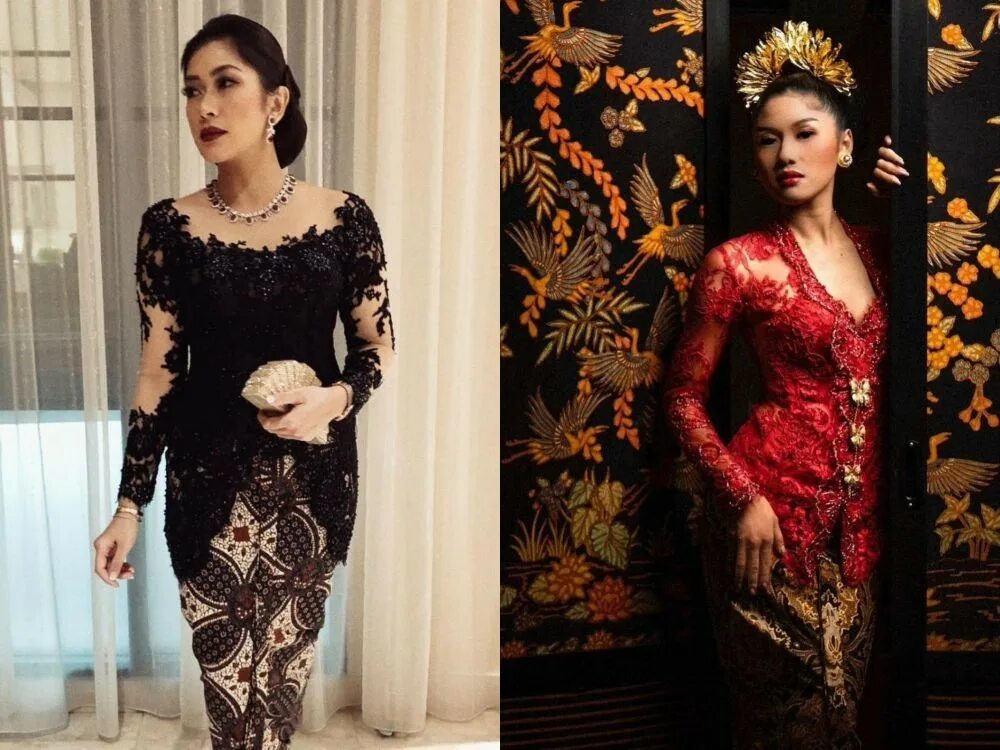 Kebaya merah di hotel. Kebaya merah di hotel