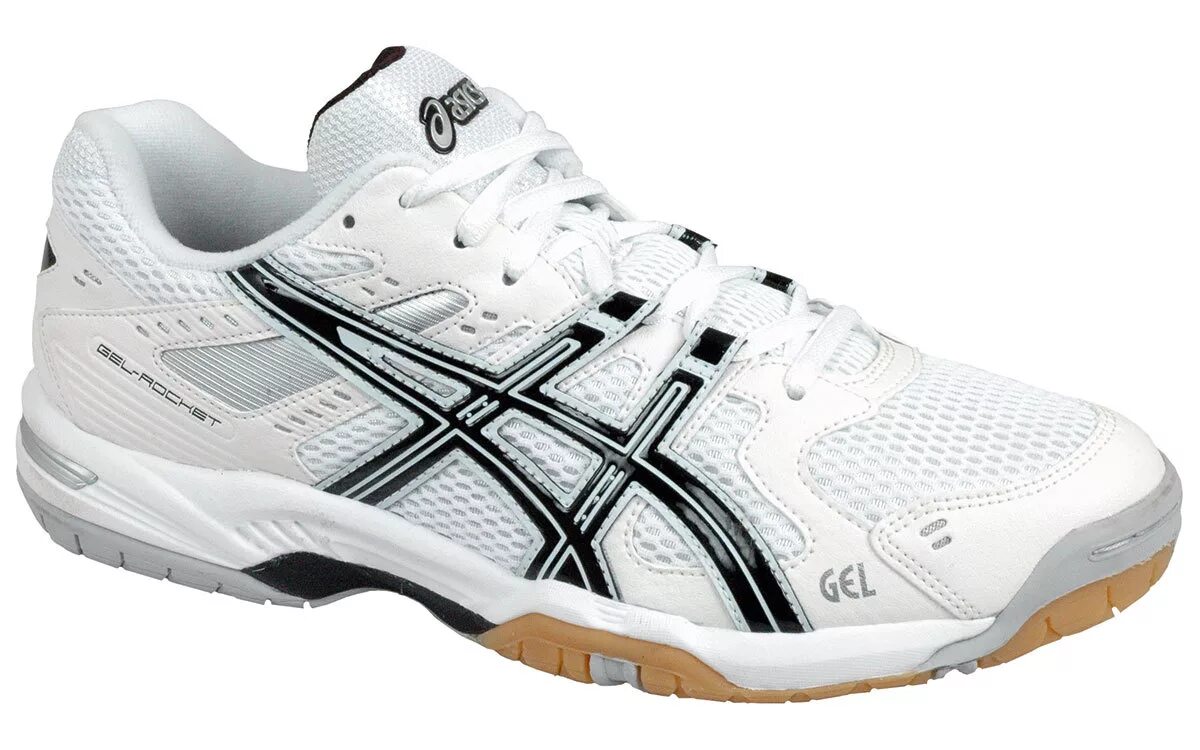 Asics gel белые. Кроссовки асикс b207n. Асикс кроссовки гель рокет 6. ASICS b207n 0190 Gel-Rocket 6. Волейбольные кроссовки ASICS Gel Rocket.