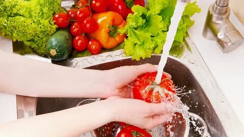 Употребление в пищу немытых овощей
