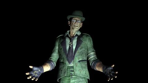 Заложник загадочника batman arkham city