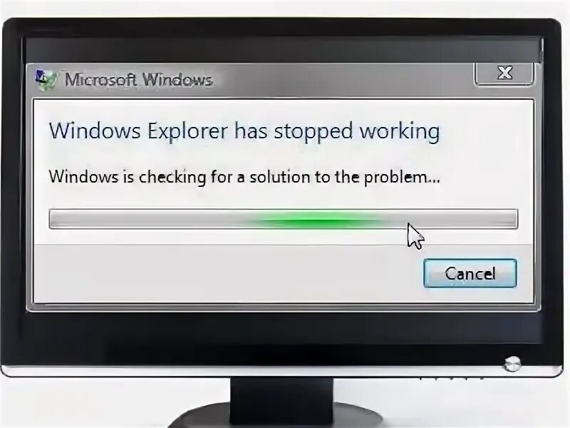 Ошибка has stopped working. Ошибка has stopped working