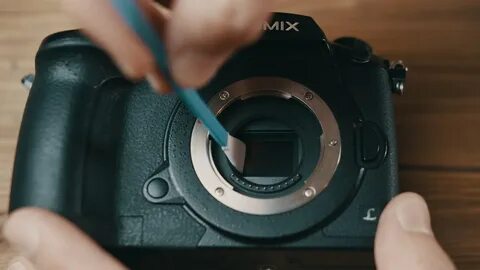 Чистка матрицы фотоаппарата
