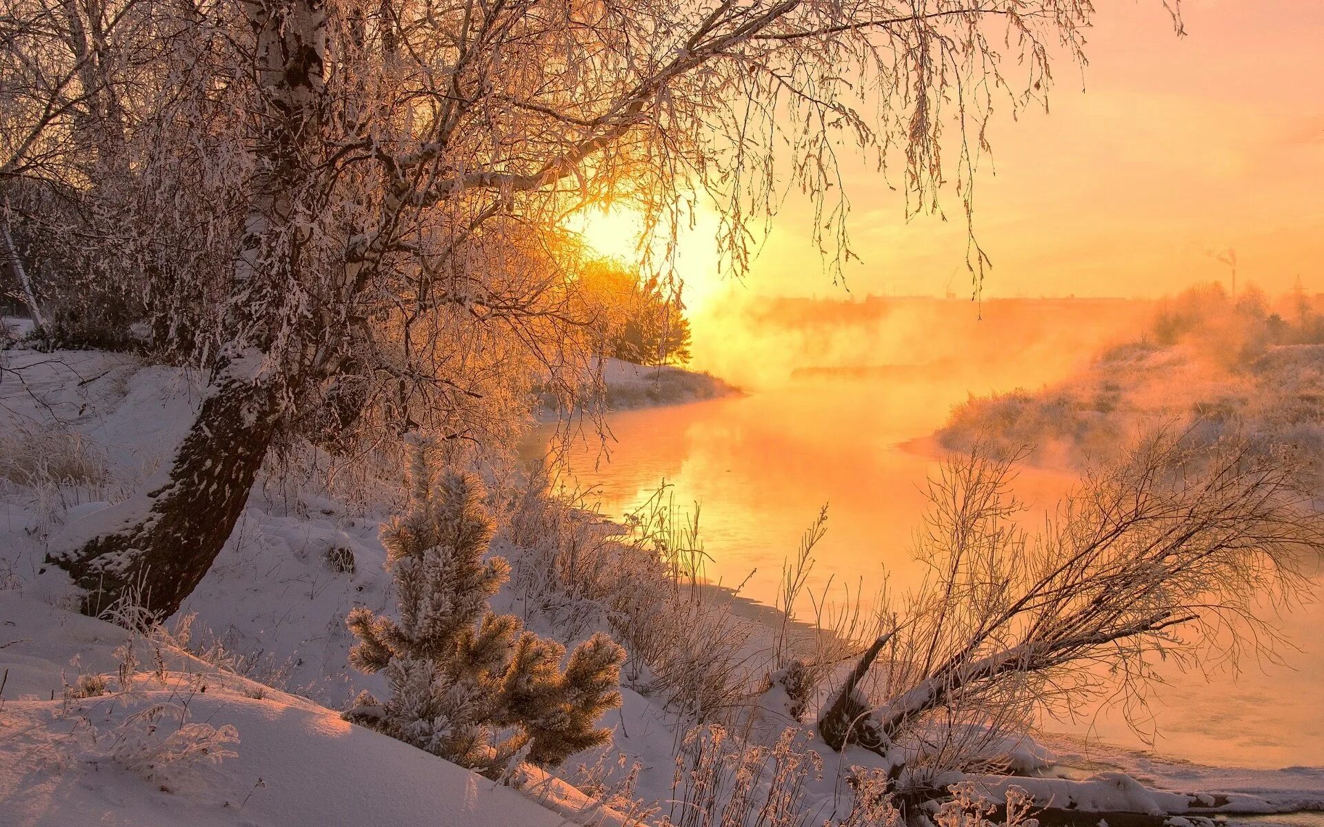 Утро природа февраль. Рассвет зимой. Морозное утро. Зима река солнце. Зимний закат.