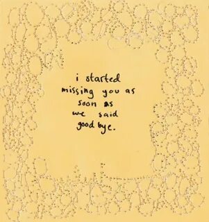 Start missing