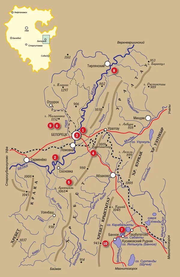 Карта города белорецк. Старые карты Белорецкого района. Белорецк на карте Башкирии. Карта Белорецкого района. Карта гор Белорецкого района.