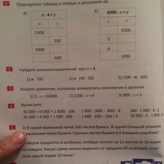 Результаты зад 3