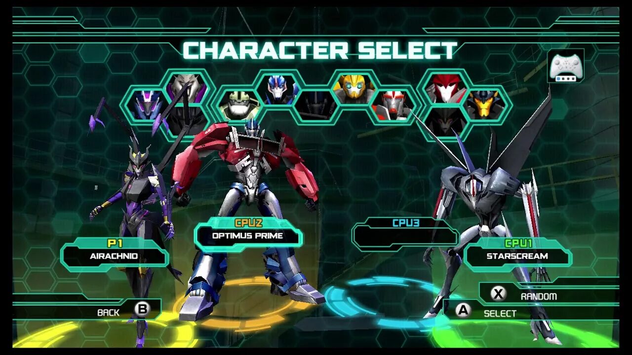 Transformers prime wii