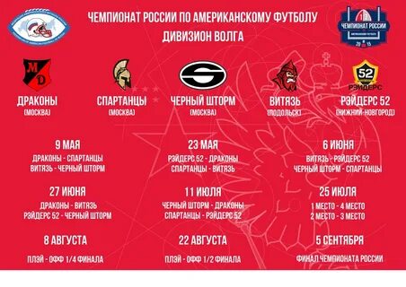 Расписание чемпионат сша