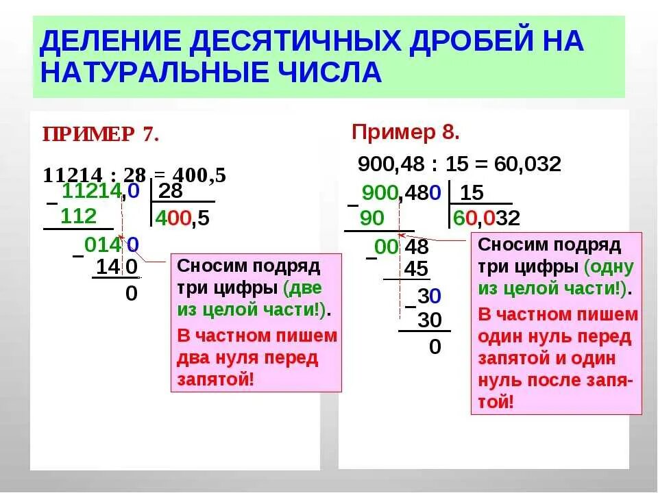 Деление десятичных дробей на 100 примеры. Алгоритм деления десятичных дробей 5 класс. Деление десятичных дробей в столбик примеры. Умножение десятичных дробей на число 5 класс. Решение десятичных дробей умножение и деление 6 класс.