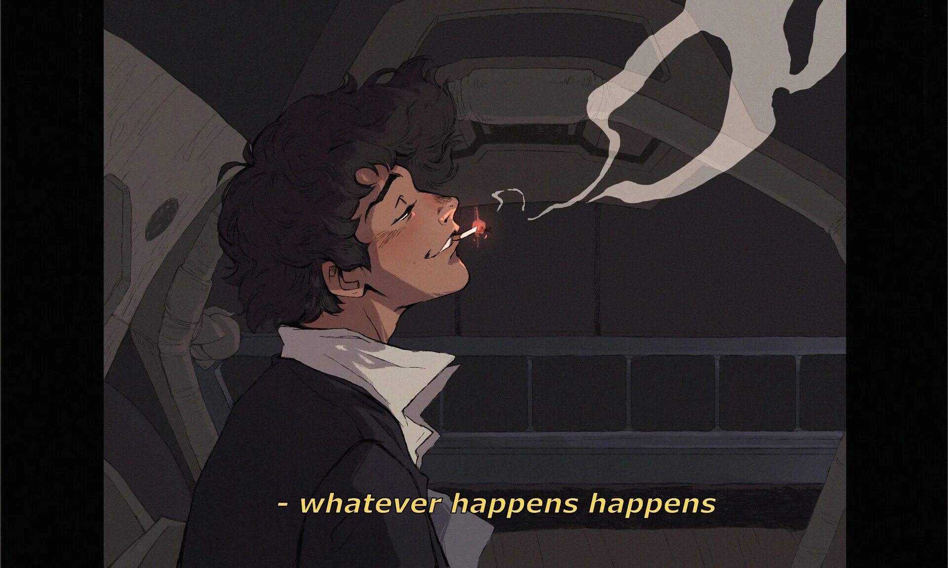 Whatever happens michael. Спайк шпигель whatever happens. whatever happens happens cowboy bebop. whatever happens happens. well whatever happens happens.