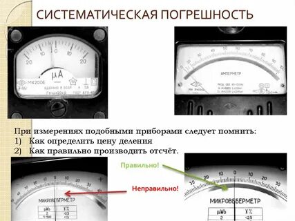 Измерить погрешность вольтметра
