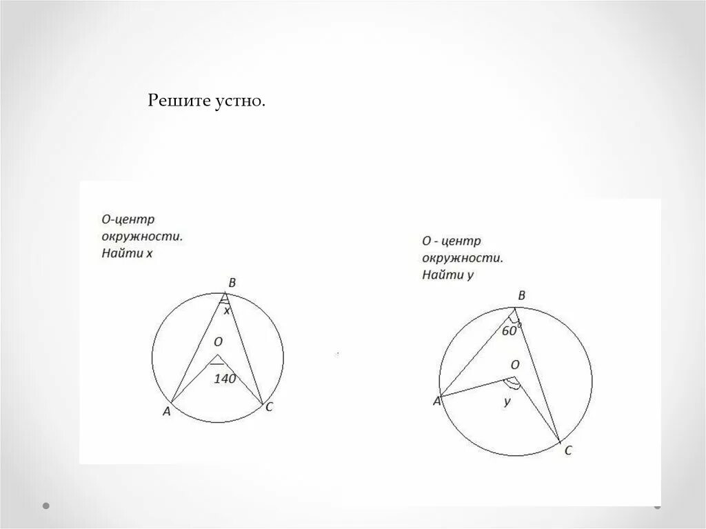 Задача по теме центральный угол. Задачи на вписанные углы 8 класс. Задачи на центральные и вписанные углы 8 класс. Задачи по теме вписанный угол. Вписанный угол 8 класс.