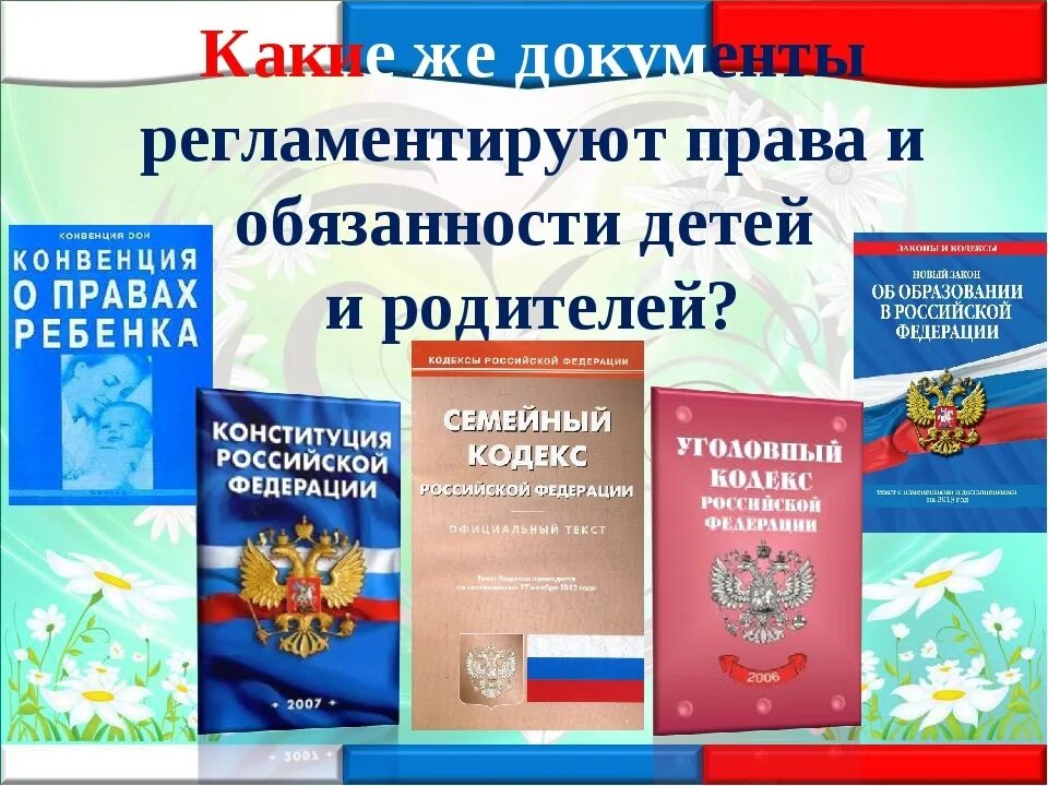 Конституция рф несовершеннолетних. Документы о правах и обязанностях ребенка. Основные документы о правах и обязанностях ребенка. Документво правах ребенка. Стенд конвенция о правах ребенка в школе.