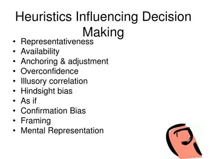 Influence decisions