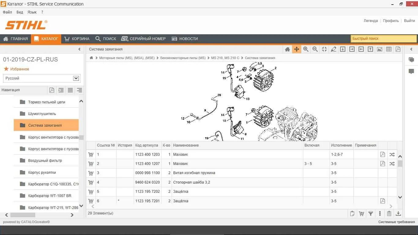 Stihl сервис. Штиль сервис Коммуникейшн что это. Маховик на штиль 250 Ergo start. Серийные номера штиль список.