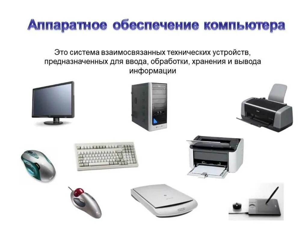 Аппаратное устройства персонального компьютера. Аппаратное обеспечение hardware схема. компьютер схема устройства программное обеспечение. аппаратное обеспечение персонального компьютера схема. аппаратное обеспечение компьютера таблица.