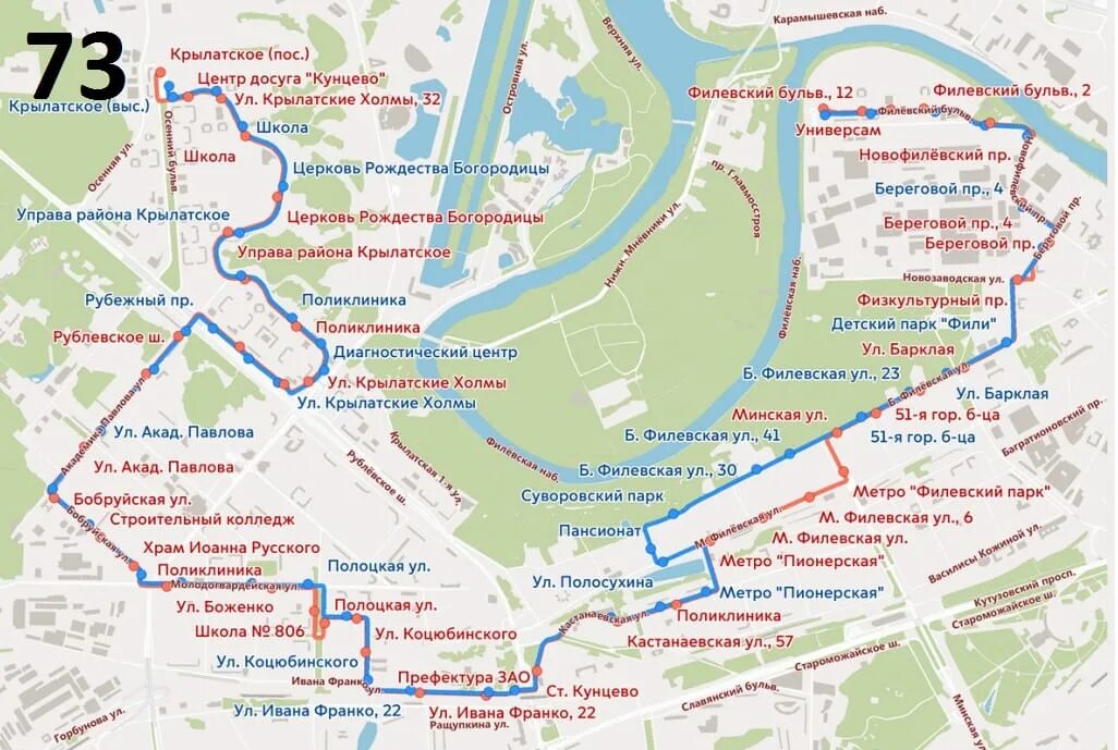 автобусные маршруты от метро молодежная.