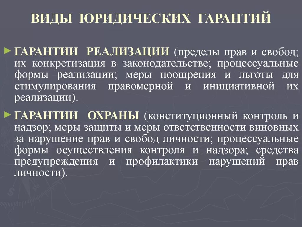 Административно правовые гарантии прав и свобод. Юридические гарантии. Виды правовых гарантий. Виды юридических гарантий прав человека. Виды юридических гарантий таблица.