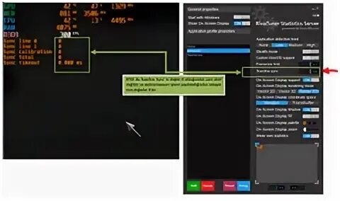 Line sync. Рива тюнер. riva statistics tuner.. rtss. scanline sync что это.