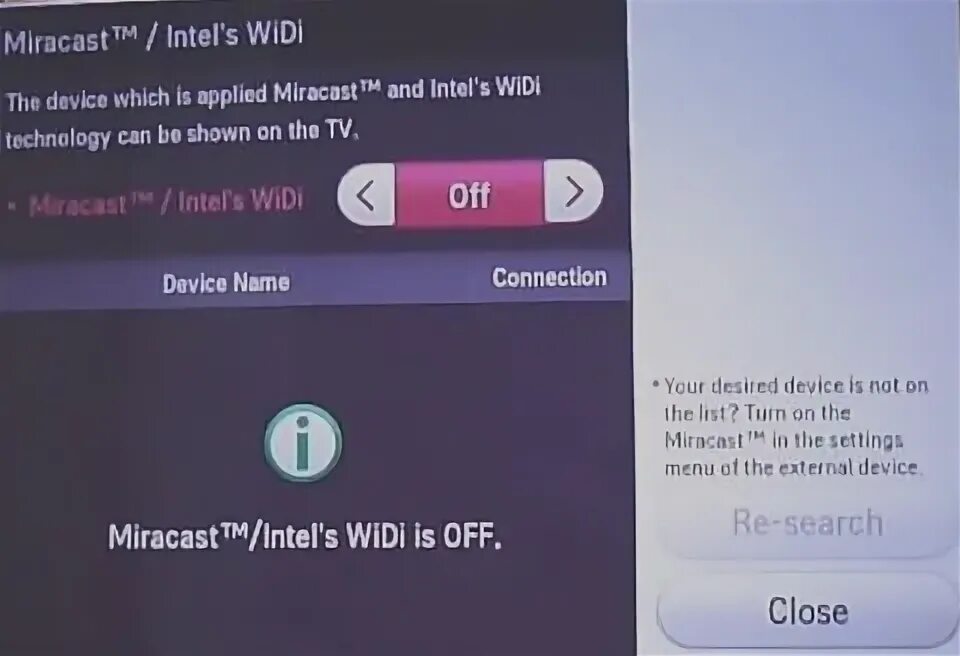 Подключение через миракаст к телевизору M806V Media player sans-fil HDMI Streaming / Sortie 1080p / DLNA / Miracast /
