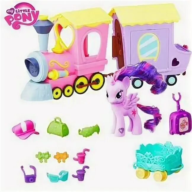 Поезд дружбы что это. Игровой набор my little Pony поезд дружбы b5363. Игровой набор Hasbro поезд дружбы b5363. Железная дорога my little Pony. Пони игрушки поезд.