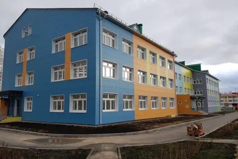Новый детский сад в цветах