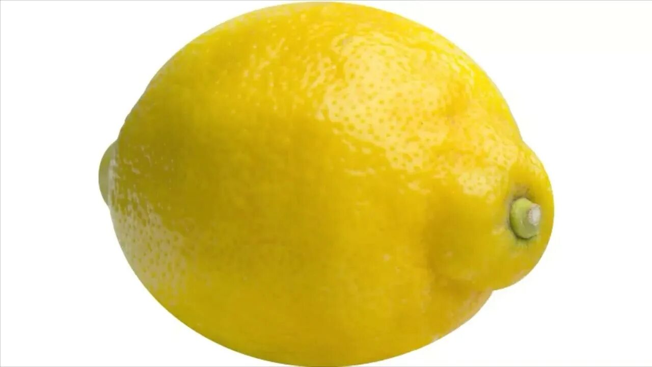 There is a lemon