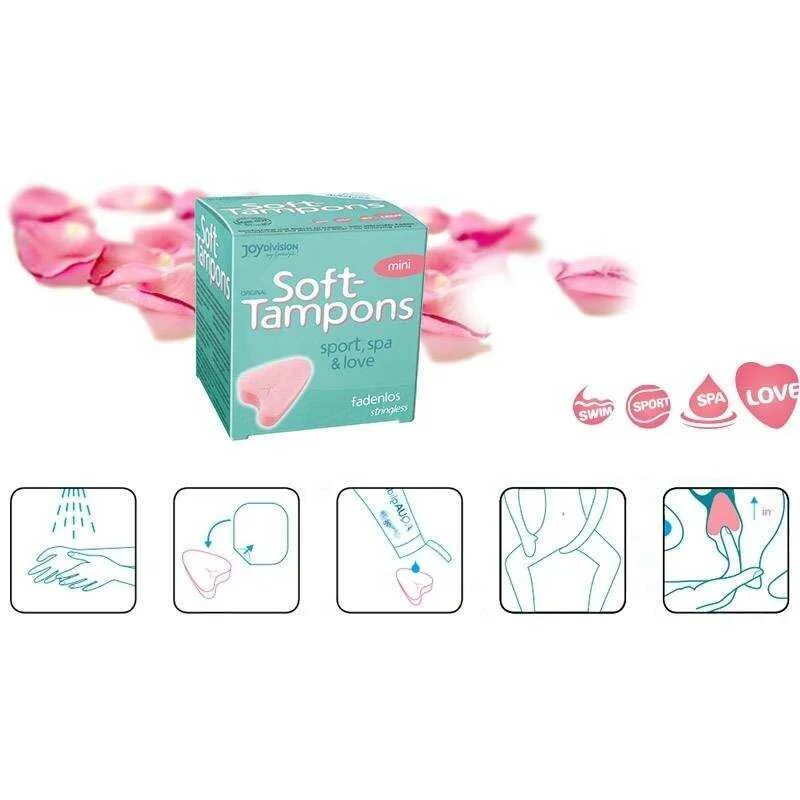 Тампоны Soft tampons. Тампоны-сердечко (Soft tampons). Губка для месячных. Тампоны розовые.