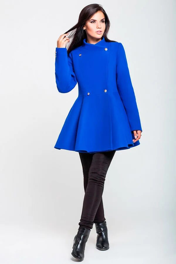 Синее пальто купить. Пальто Джейн. Синее пальто женское. Ярко синее пальто. Синее полупальто.