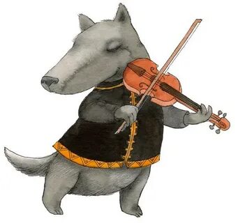 Животные скрипка