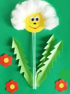 Одуванчик из дисков