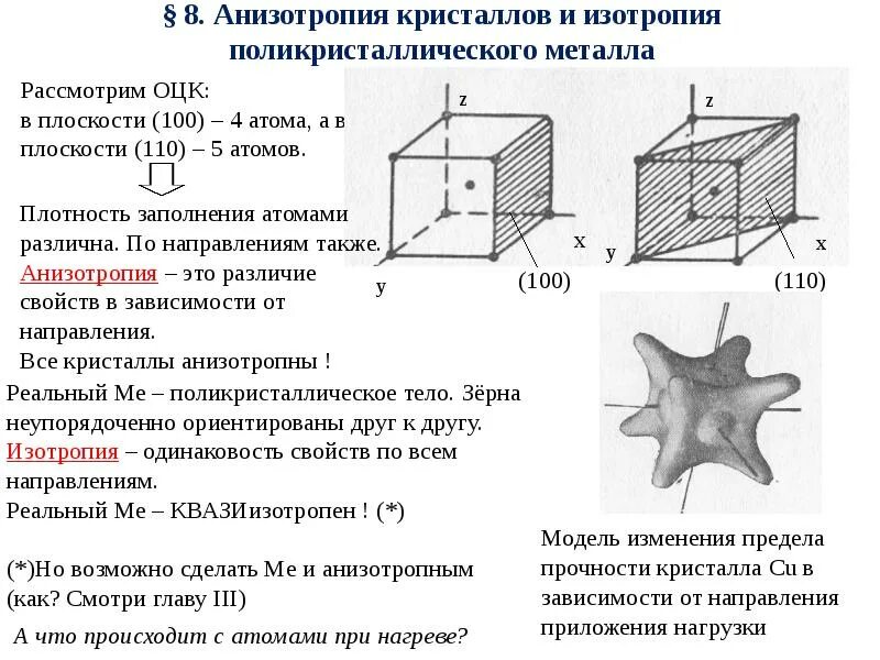 Анизотропия характерна для. Анизотропия электрических свойств кристаллов. понятие об изотропии и анизотропии. анизотропия и квазиизотропия свойств кристаллов. кристаллические тела анизотропия кристаллов.