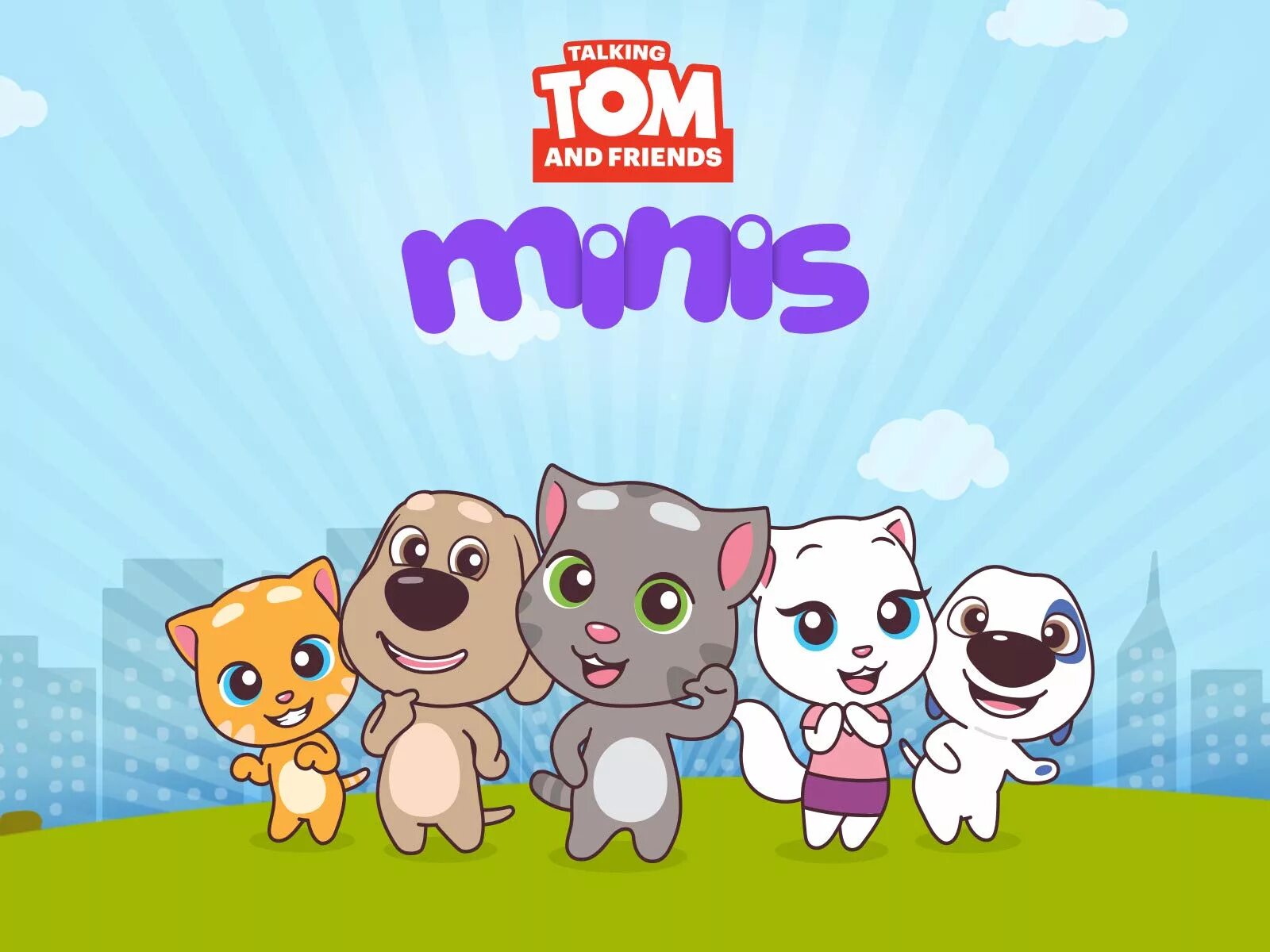 Talking tom minis. Говорящий том мини. Том френдс. Том и его друзья мини. Говорящий том Minis.