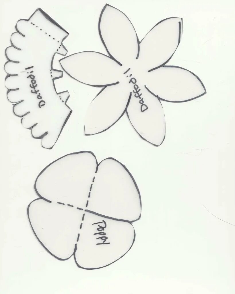 цветок шаблон. трафареты цветов для поделок. шаблоны поделок из фоамирана распечатать. лекало цветов. выкройка цветка.