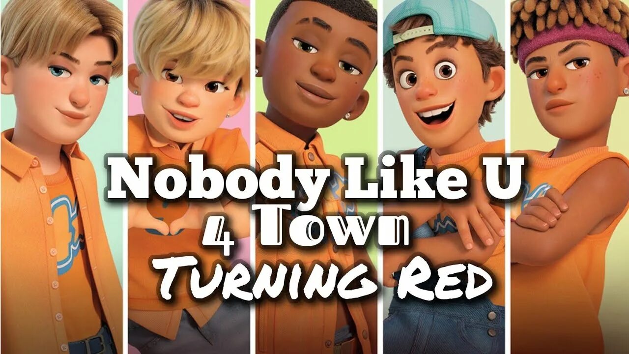 Песня nobody like. 4 Town группа. 4 Town Nobody like u. 4 Town группа Disney. Nobody like u turning Red.