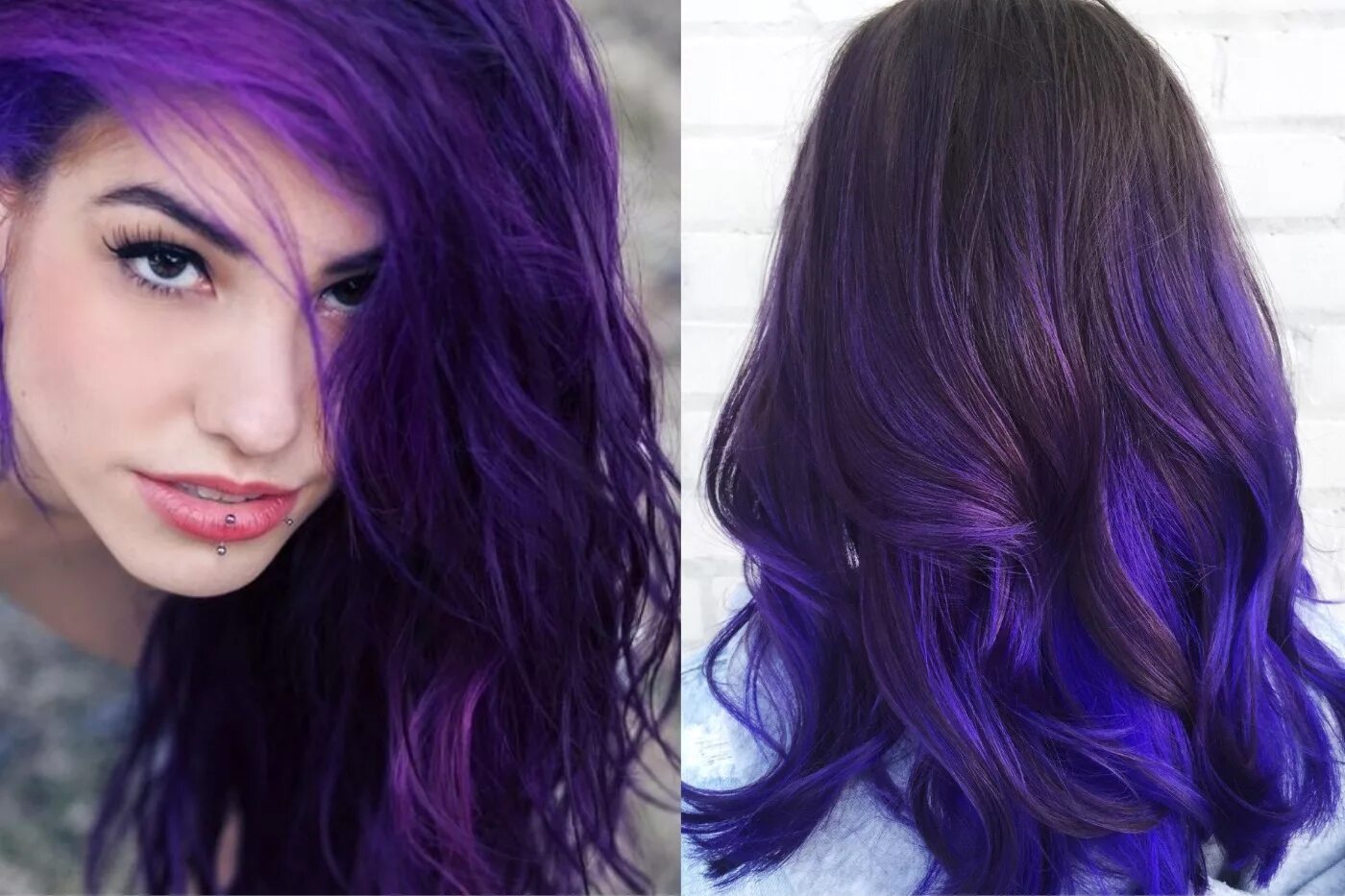 Как перекрасить черные волосы. Фиолетовое окрашивание. Фиолетовые пряди. Фиолетовый оттенок волос. Покраситься в фиолетовый.