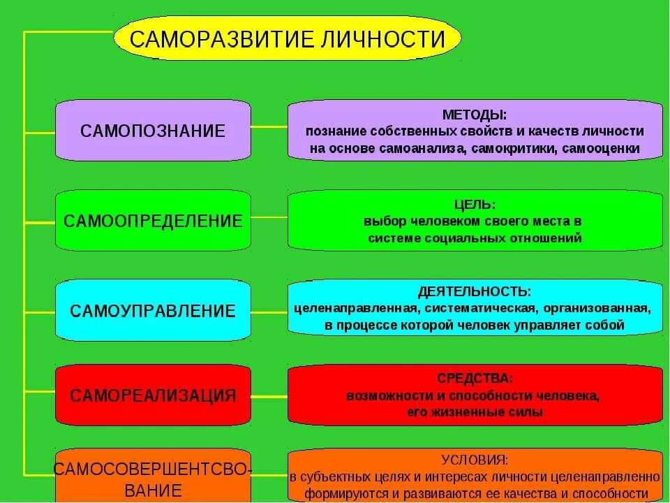 Саморазвитие личности. Саморазвитие и самореализация личности. Виды саморазвития. Личностное самосовершенствование.