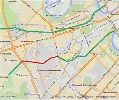 Проезд по дублеру кутузовского проспекта