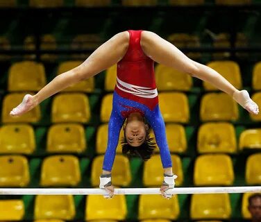 Muscular Girl Gymnasts.